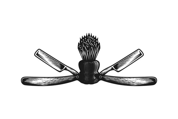 Friseur Logo Design Inspiration — Stockvektor