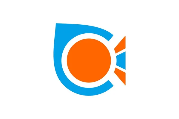 Bokstav Logo Design Inspiration Isolerade Vit Bakgrund — Stock vektor