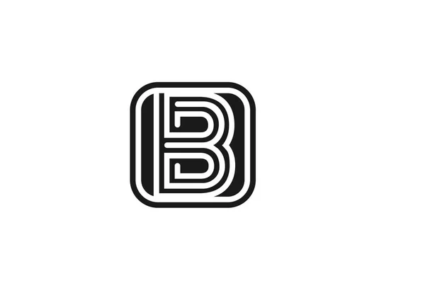 Letra Diseños Logo Inspiración Aislada Sobre Fondo Blanco — Vector de stock