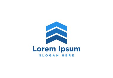 Ok Logo İlham beyaz arka plan üzerinde izole