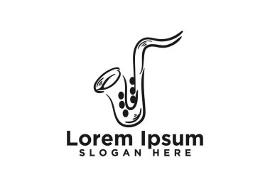 Ortaçağ trompet, saksafon logo tasarımları