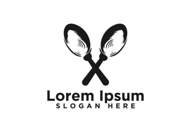 iki müzikal çıngıraklar, Meksika müzik logosu tasarımları, Vektör illüstrasyon