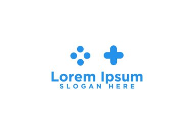 Oyun Pad Logo Tasarımları, Vektör İllüstrasyon