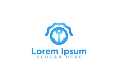 Deniz, Çapa Dalga Logo Tasarımlar Vektör İllüstrasyon