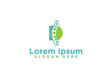 omurga Logo Tasarımları Vektör İllüstrasyon