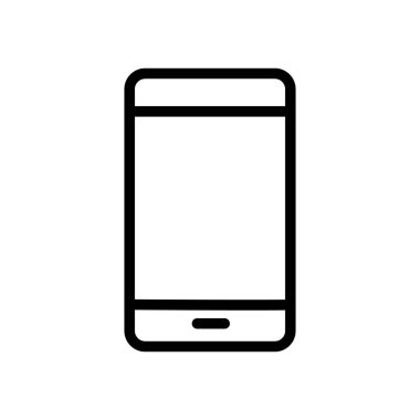 telefon sembolü simgesi, Vektör İllüstrasyonu