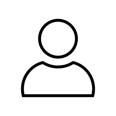 İnsanlar beyaz arkaplanda izole edilmiş vektör illüstrasyonunu simgeliyor