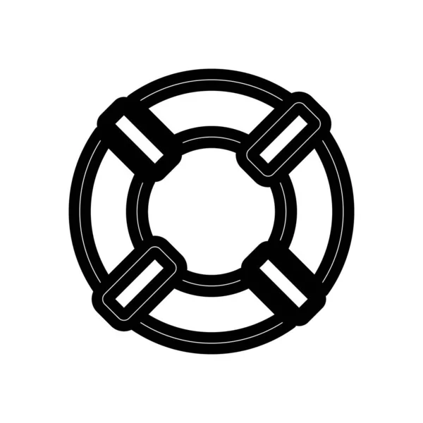 Значок Символьної Лінії Жилетки Векторна Ілюстрація — стоковий вектор