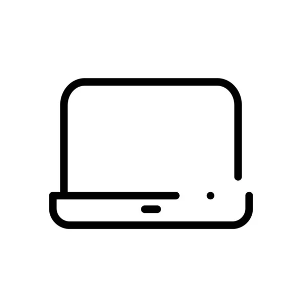 Computer Icon Illustration Isoliert Auf Weißem Hintergrund — Stockvektor