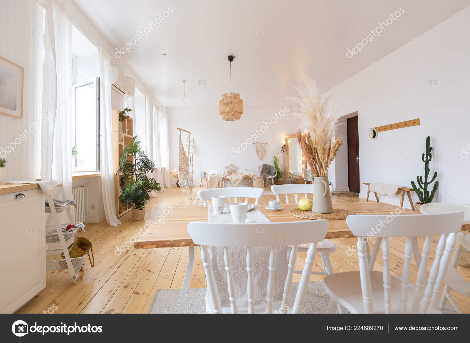 Stilvoller Luxus Interior Design Studio Apartment Mit