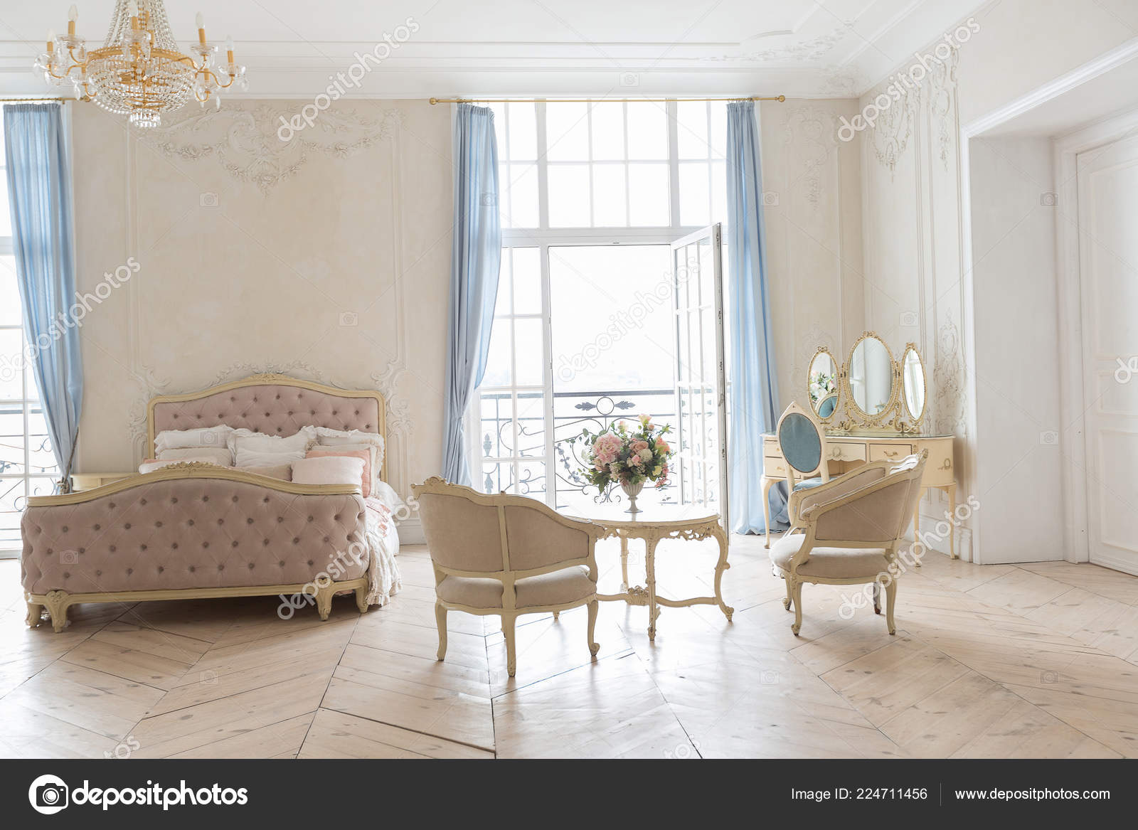 Luxury Rich Bedroom Interior Design Elegant Classic