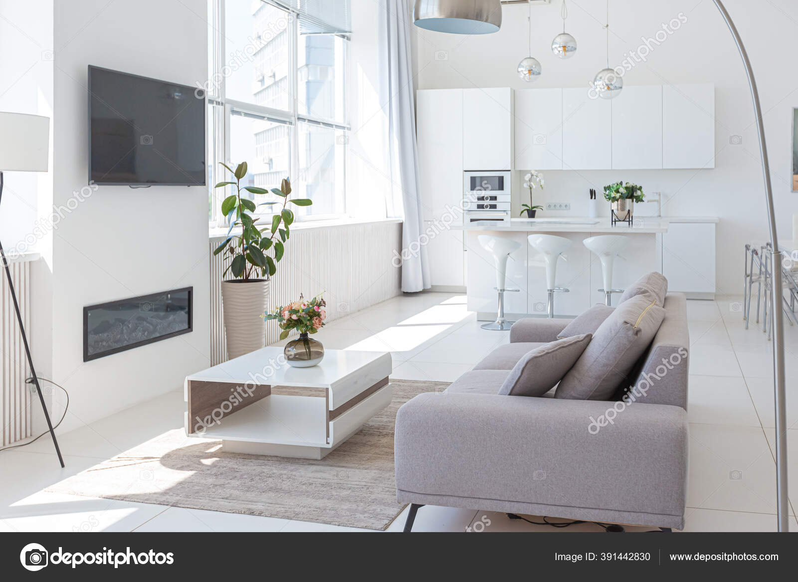 images Cozy Extra Small Apartment Living Room Ideas https depositphotos com 391442830 stock photo cozy luxury modern interior design html