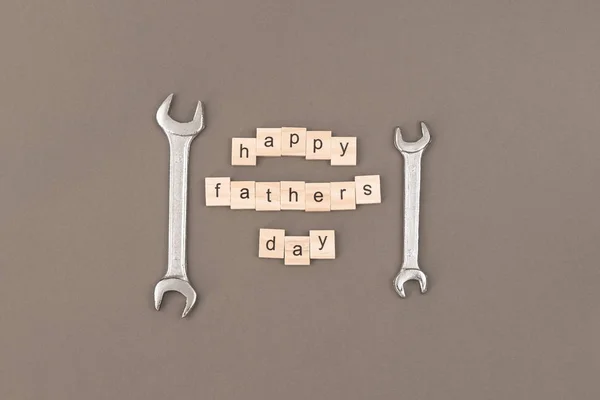 Hogy megünnepeljük Apák napja üdvözlőlap — Stock Fotó