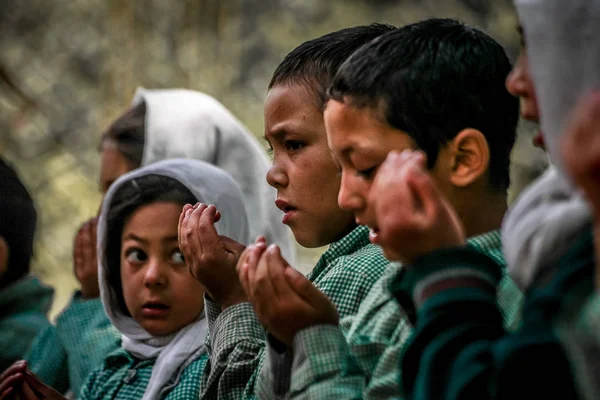 First School Lovecaptured Sted Kaldet Turtuk Landsby Kashmir Indien - Stock-foto