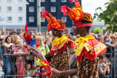 12 Haziran 2018, Rusya, Voronezh: Geçit sokak tiyatrolar. Platonik Festivali