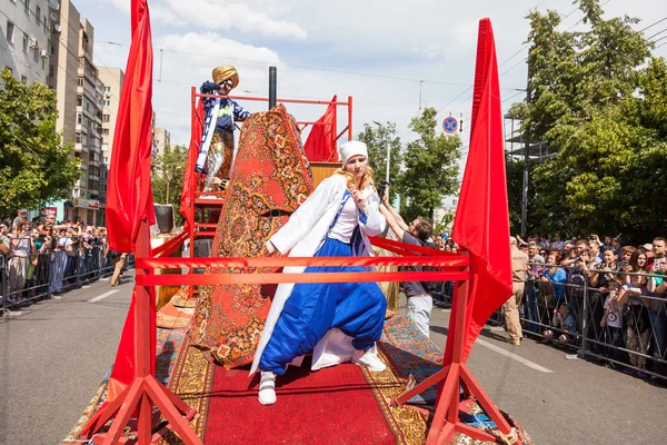 June 2018 Russia Voronezh Parade Theaters Pushkin Games International Platonov — Stock Photo, Image