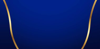 Premium Hint tarzında soyut mavi arka plan. Şablon desig