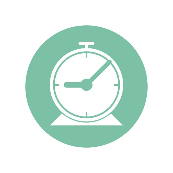 Icono de diseño de reloj para establecer una hora incluyen reunión, levantarse , — Vector de stock