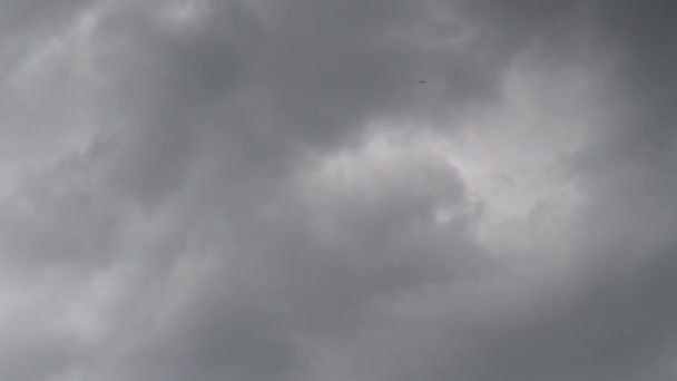 Временной Поток Облаков Небу — стоковое видео