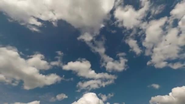 Timelapse Nuage Sur Ciel Coule — Video