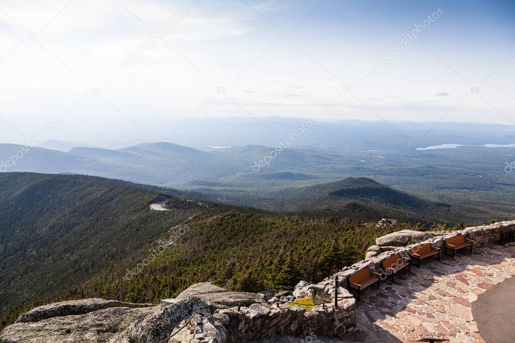 Adirondack Mountains view from White Face