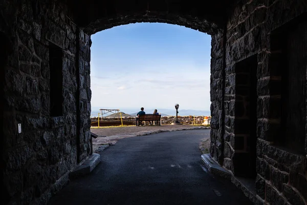 Ausgang aus dem Tonnel White Face Mountain — Stockfoto