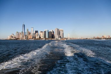 Manhattan Skyline ile New York City Panoraması