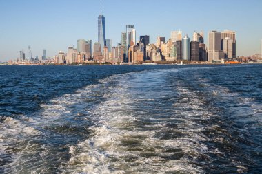 Manhattan Skyline ile New York City Panoraması