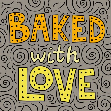 Aşk ile desteklenen. Örnek yazı