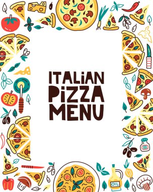 İtalyan Pizza menüsü