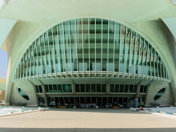 Valencia City Science Art Futuristic Buildings Unique Geometry — Stock Photo, Image