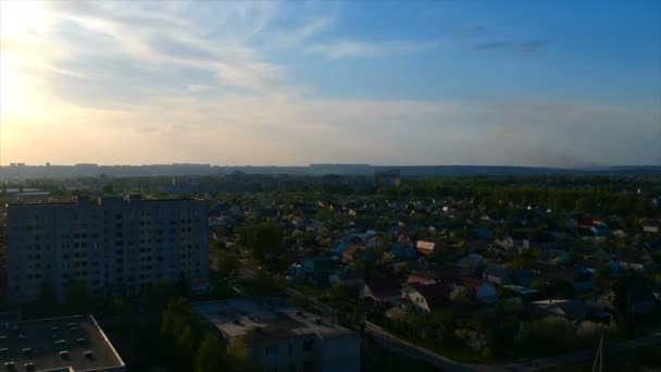 Dron fotografowania, przeglądu charakteru — Wideo stockowe