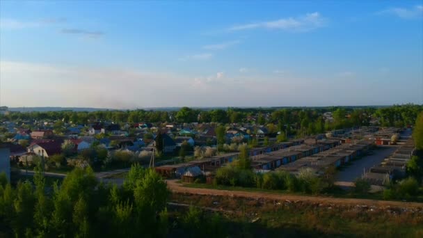 Quadrocopter shooting, panoramica della natura — Video Stock