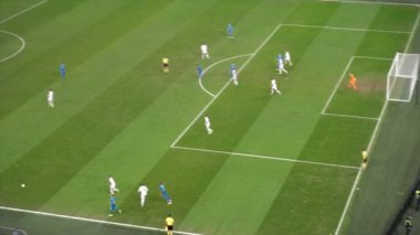 Saint-Petersburg, Rusya-27 Kasım 2018: zor anda bir futbol maçı