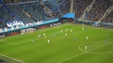 Saint-Petersburg, Rusya-27 Kasım 2018: zor anda bir futbol maçı