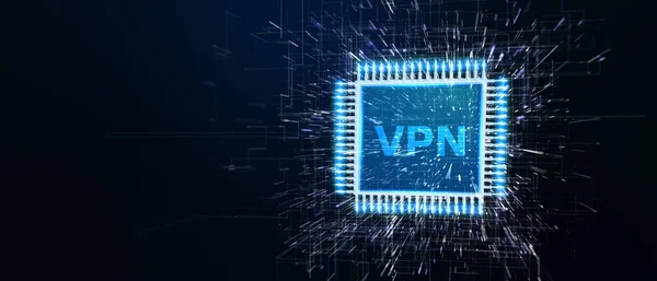 Obchodní Technologické Internetové Síťové Koncepce Koncept Šifrování Soukromí Sítě Vpn — Stock fotografie