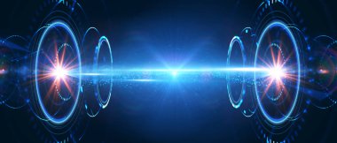 İş, modern teknoloji, İnternet ve ağ kurma kavramı.