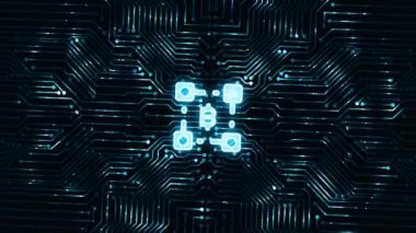 İş, Teknoloji, İnternet ve ağ konsepti. ICO İlk Para Teklifi.