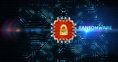 Siber güvenlik veri koruması iş teknolojisi gizlilik kavramı. ÇEVİRİ