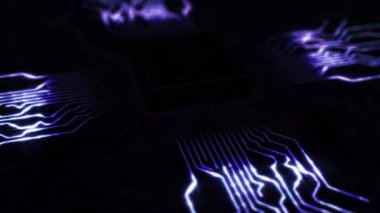 İş, teknoloji, internet ve ağ konsepti. Ampul Yenilik Çözümü.