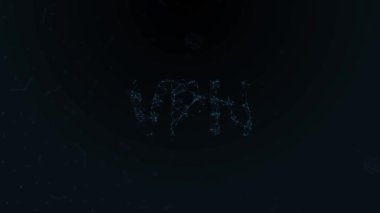 İş, Teknoloji, İnternet ve ağ konsepti. VPN ağ güvenliği internet gizlilik şifreleme kavramı.
