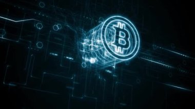 İş, Teknoloji, İnternet ve ağ konsepti. ICO İlk Para Teklifi.