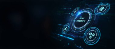 İş, Teknoloji, İnternet ve ağ konsepti. En iyi uygulama başarılı iş konsepti. 