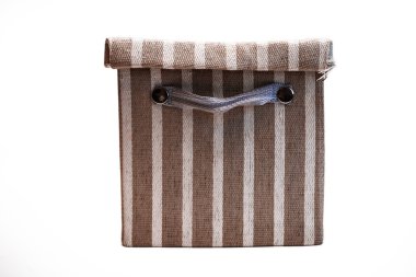 hediyeler ve beyaz arka plan üzerinde şeyler kutusu