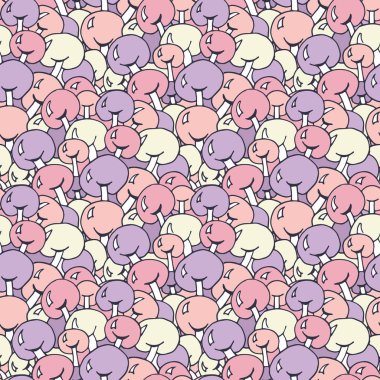 Doodle seamless modeli.