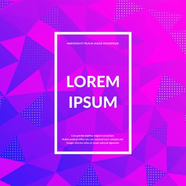 Soyut üçgenler degrade arka plan mozaik. Geometrik çok renkli arka plan. Vektör Eps 10
