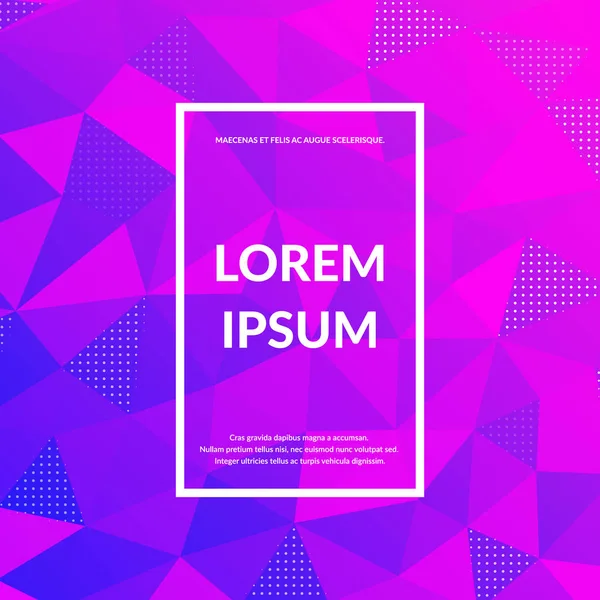 Soyut üçgenler degrade arka plan mozaik. Geometrik çok renkli arka plan. Vektör Eps 10