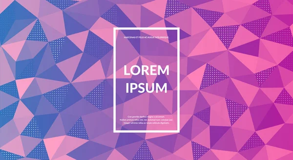 Soyut üçgenler degrade arka plan mozaik. Geometrik çok renkli arka plan. Vektör Eps 10