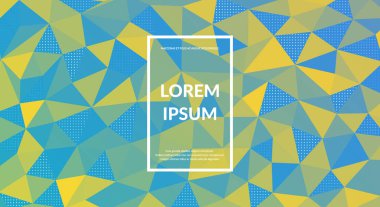 Soyut üçgenler degrade arka plan mozaik. Geometrik çok renkli arka plan. Vektör Eps 10