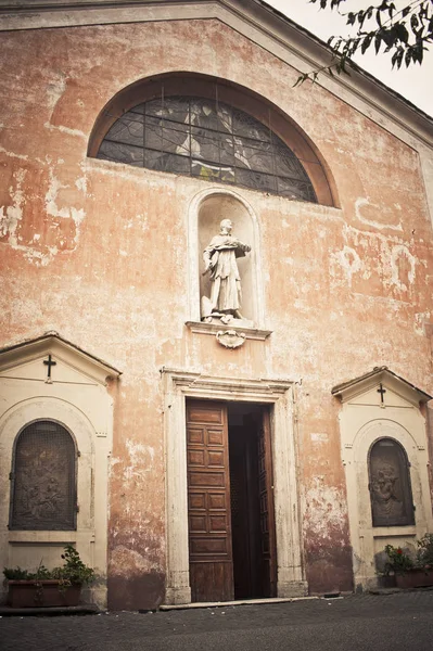 The church of San Bonaventura in Palatino, Rome, Italy — Stock Photo, Image